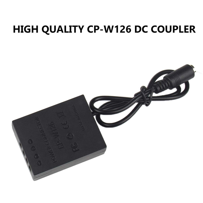 Wmythk AC-9V AC Adapter Power Supply and DC Coupler CP-W126 Charger Kit for Fujifilm X-H1 X-Pro3 X-Pro2 X-Pro1 X-T3 X-T2 X-T1 X-T20 X-T10 X-E3 X-E2S X-E2 X-E1 X-A2 X-A3 X-A10 X-T100 Camera