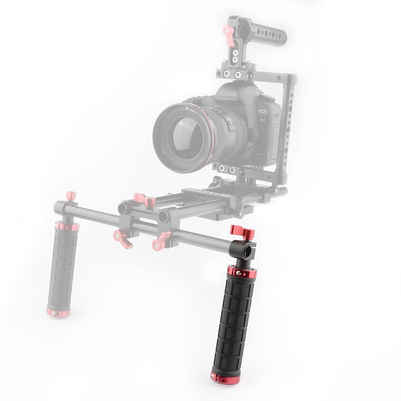 CAMVATE Camera Grip Handle with Rod clamp for 15mm Rod Rig Rail Support DSLR Shoulder Rig