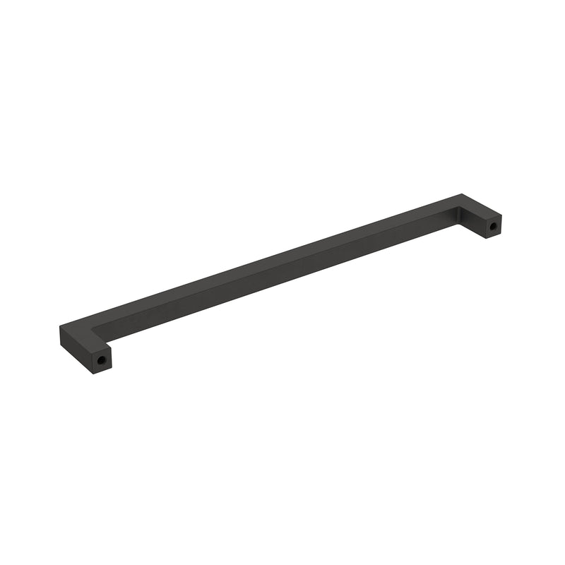 Amerock | Cabinet Pull | Matte Black | 8-13/16 inch (224 mm) Center-to-Center | Monument | 1 Pack | Drawer Pull | Cabinet Handle | Cabinet Hardware 8-13/16 in (224 mm) Center-to-Center