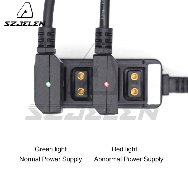 SZJELEN PCB chip Protection Dtap to 0B 4pin Male Connector for Arri LBUS FIZ MDR Wcu-4 Power Line,Arri Cable,LBUS Cable D Tap to 0B 4Pin