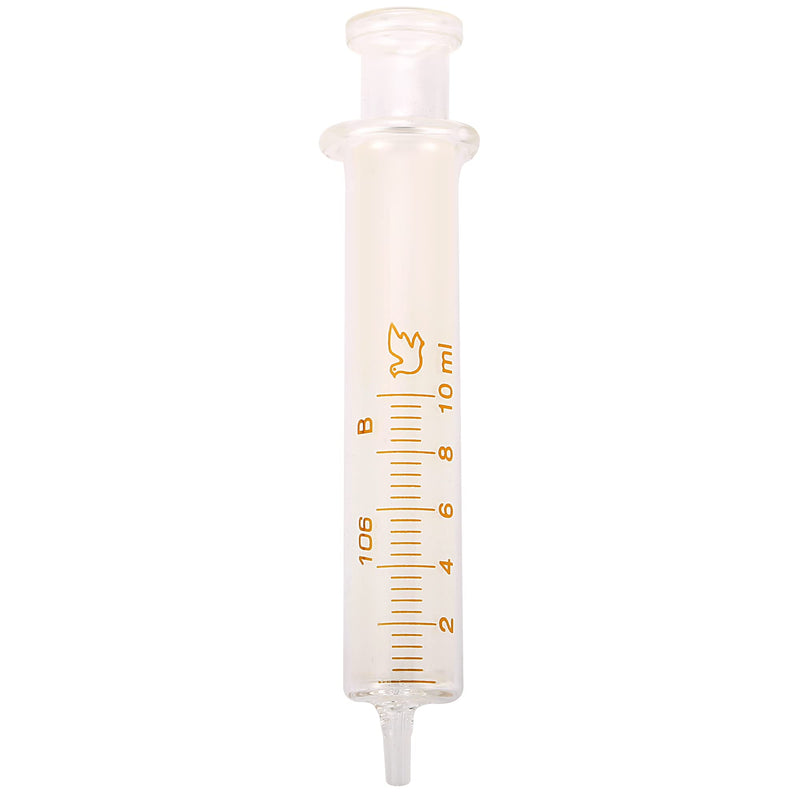 Jiaxix 10 Pack 10ml Glass Syringes With Caps 10ml-10Pack