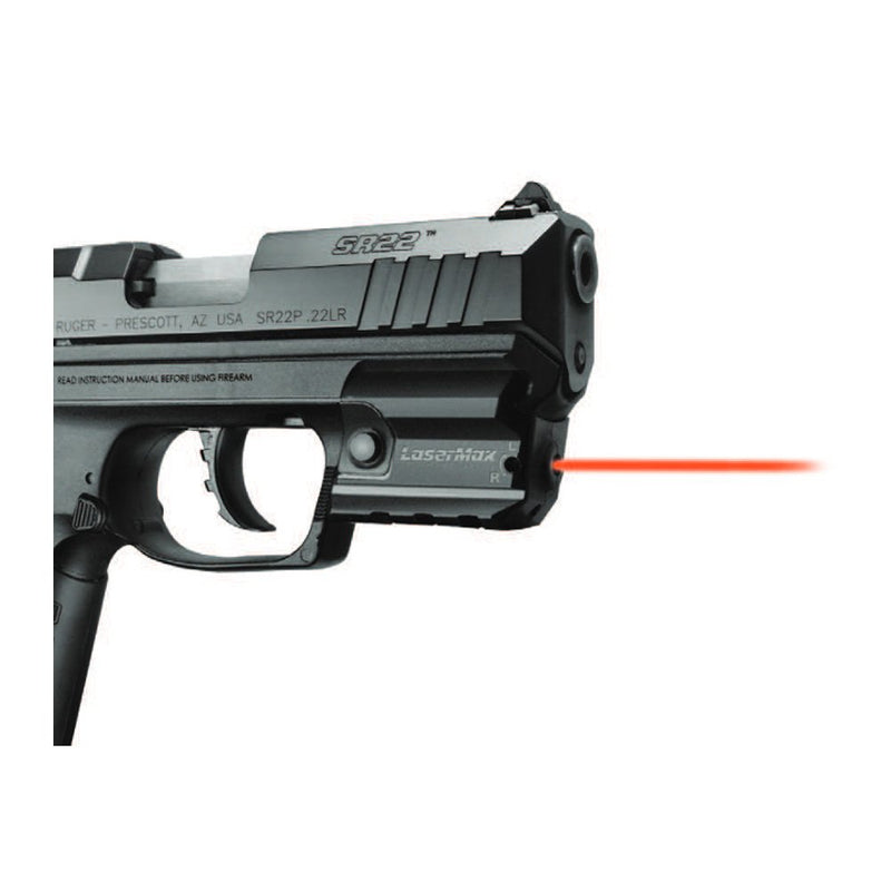 LaserMax Rail Mounted Laser (Red) LMS-RMSR For Use On Ruger SR Series , For Ruger SR22/SR9C/SR40C