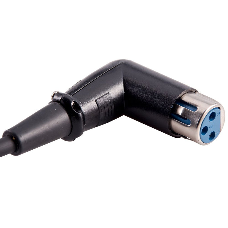 [AUSTRALIA] - SEISMIC AUDIO - SARAX1-6 PACK of 1' Right Angle XLR to Right Angle XLR Patch Cables 