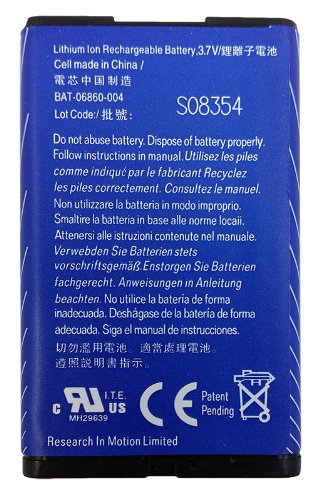 RIM BlackBerry C-S2 CS2 Battery for BlackBerry Curve 8300 / Curve 8310 / Curve 8320 / Curve 8330 / Curve 8520 / Curve 8530 / Curve 9300 / Curve 9330 / 8700 / 8700c / 8700f / 8700g / 8703e / 7130e / 7100i / 7100g / 7100v / 7100x / 7105t / 7130c - Retail...