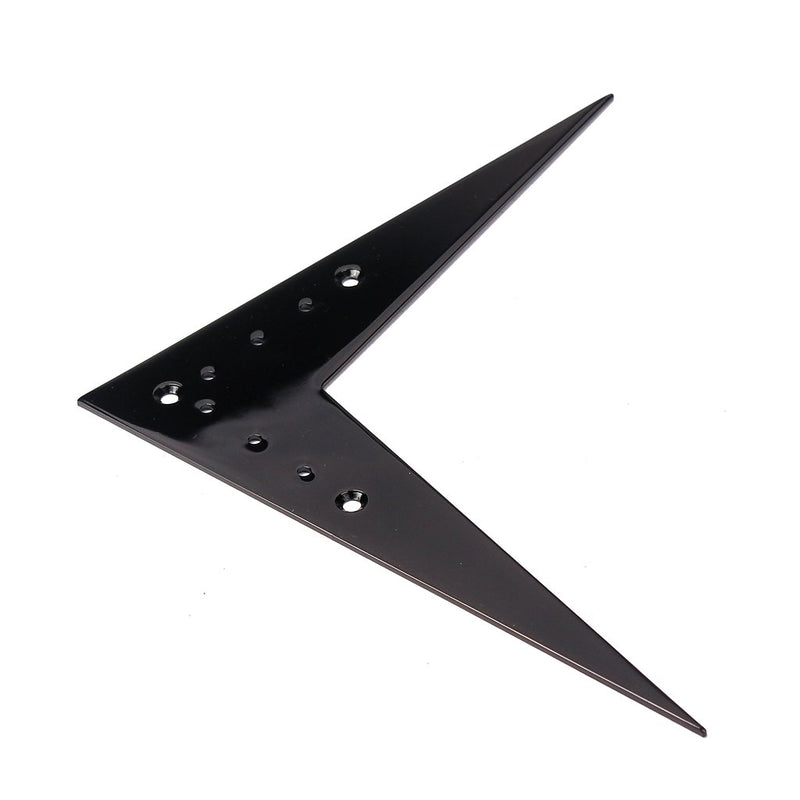 [AUSTRALIA] - Alnicov Large 6-String Flying V-Style Guitar Bridge Tailpiece Compatible For Flying V Guitar Parts Accessories (Black) 