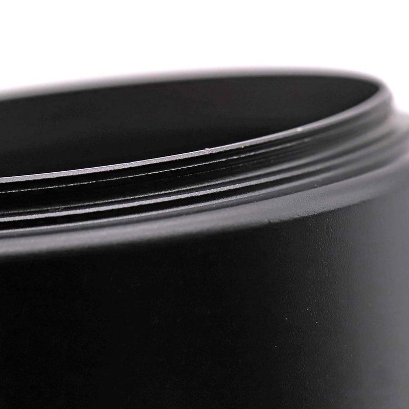 LingoFoto 48 mm Standard Screw in Mount Metal Lens Hood Cover for Canon QL17 GIII DSLR Camera