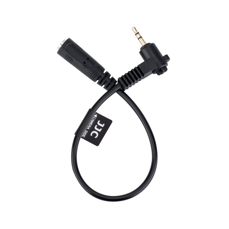 JJC 3.5mm Female Mic Jack to 2.5mm Male Mic Jack Microphone Cable Adapter for Fuji Fujifilm X-T30 X-T20 X-T10 X-PRO3 X-T100 X100V X100F X100T X-PRO2 X-T1 X-E3 X-E2S X-E2 X-E1 XF10 Camera