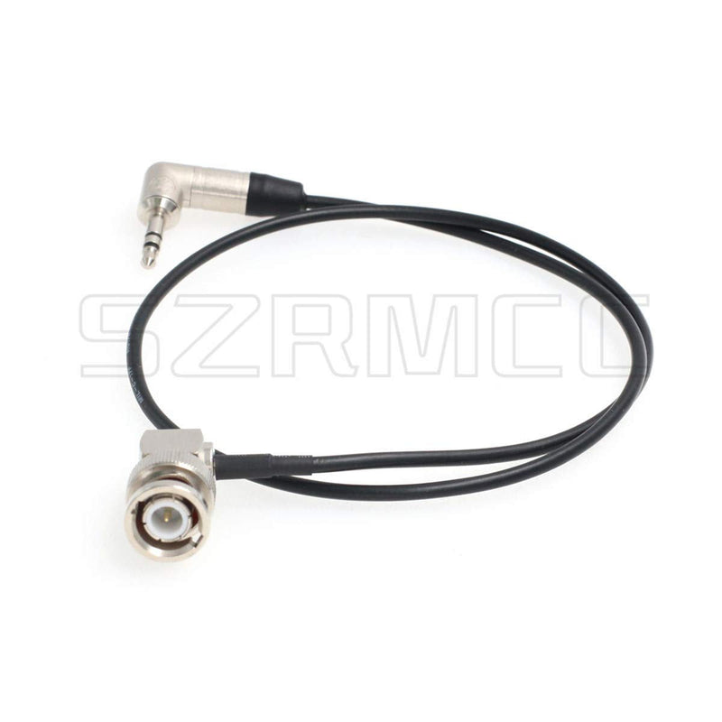 [AUSTRALIA] - SZRMCC Right Angle 3.5mm TRS to BNC Time Code Cable for ARRI Camera Tentacle Sync Generator C300 C500 