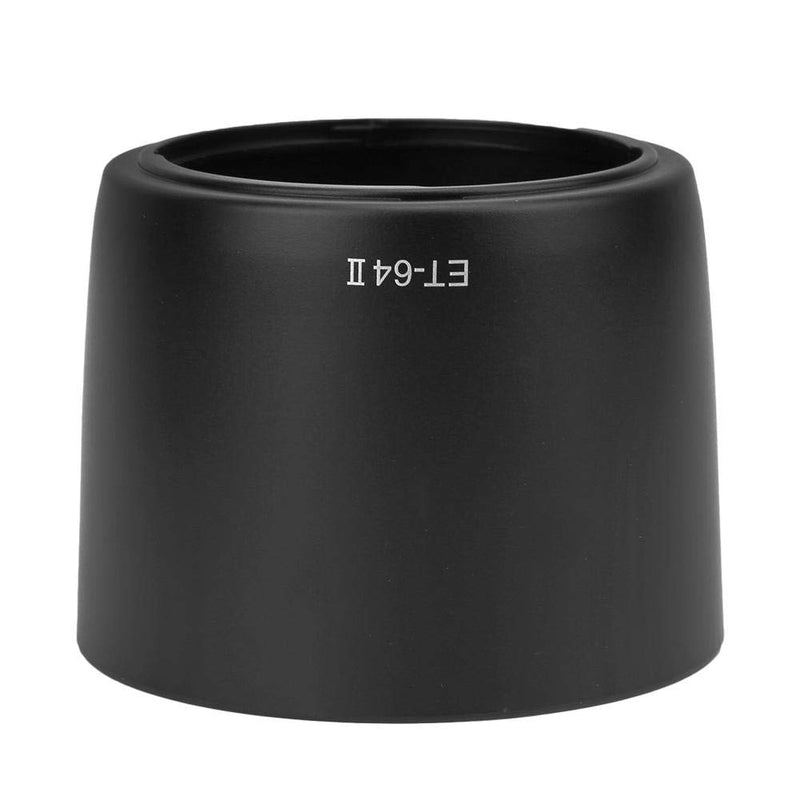 Oumij1 Lens Hood for Camera - ET-64II Quality Plastic Lens Hood Shade - Replacement Lens Hood Mount - for Canon EF-S EF 75-300mm f/4.0-5.6 is USM