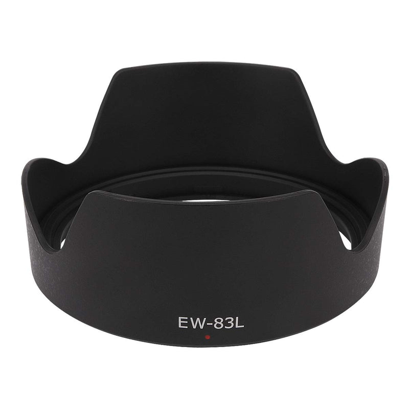 Haoge Bayonet Lens Hood for Canon EF 24-70mm f4L is USM Lens Replaces Canon EW-83L