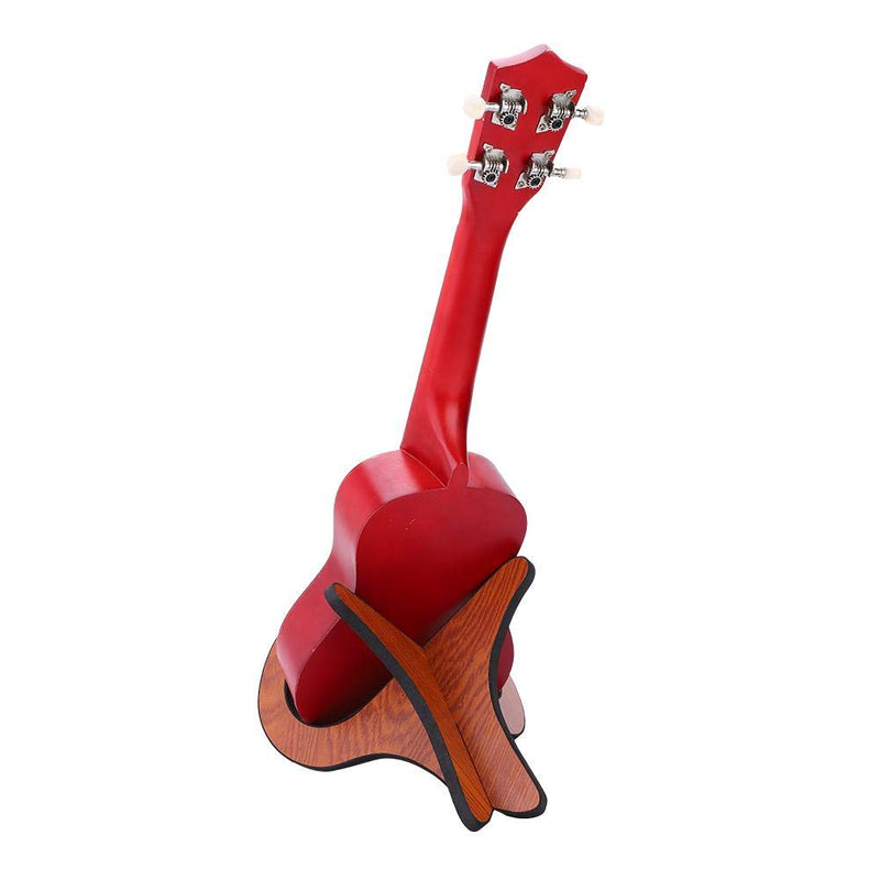 Violin Stand, Wooden Board Detachable Instrument Stand Holder for Ukulele Mandolin Violin Banjo