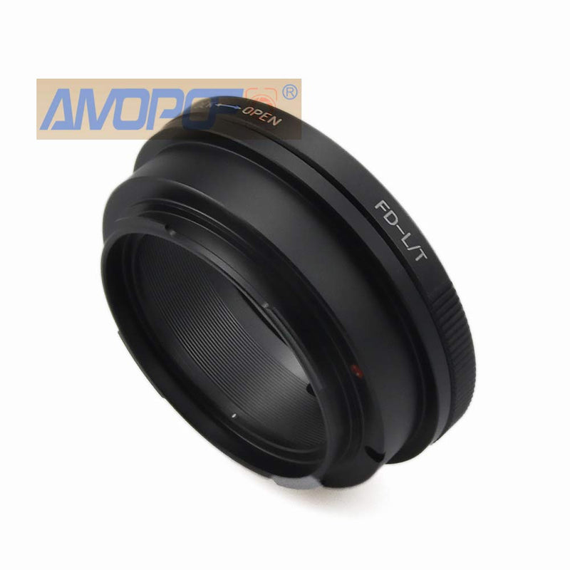 FD to L/T Lens Adapter, Compatible with for Canon FD FL Mount Lens to for Leica L Mount CameraT,Typ701, yp701,TL,TL2,CL (2017), SL, Typ601,Typ601,S1 / S1R FD FL to Leica L Lens adapter