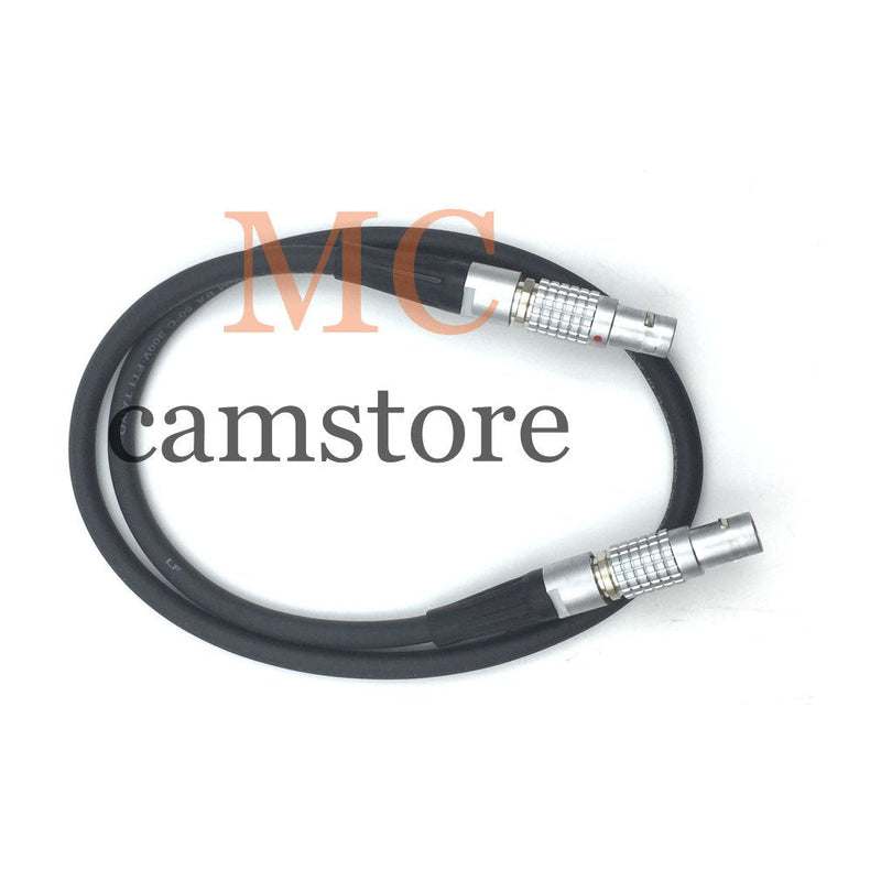 MCCAMSTORE 0B2pin to 2pin Power Coiled Cable for Teradek Bond/Cube/Bolt/fLink 14VDC Cable 50cm