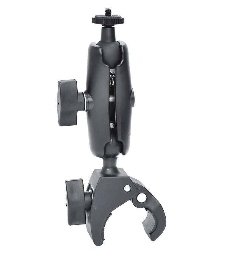 Fotoleey Motorcycle Mount Kit for Insta360 One X2, One RS, One R, Compatible with GoPro Hero 10, Hero 9 /8 / 7 /6, Including Helmet Mount and Handlebar Clamp