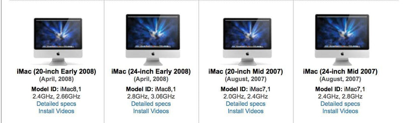 [AUSTRALIA] - OWC General Servicing Kit Compatible With iMac 2007 and later Models, (OWCDIYIMACGEN) 
