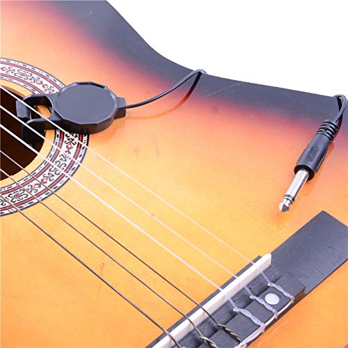 GOSONO Clip-On Pickup for Acoustic Guitar Mandolin Bouzouki Violin Banjo Ukulele Lute