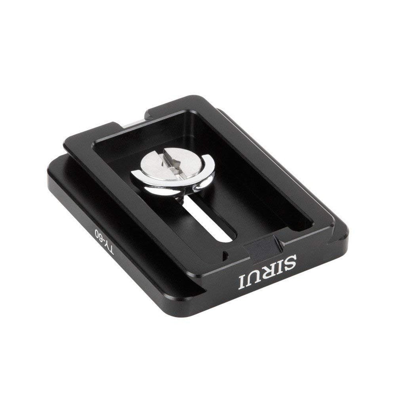 SIRUI TY-Series Quick Release Plate Black Aluminium (TY-60) TY-60