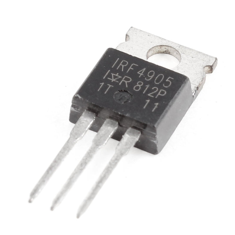 Tech Express 4Pcs Transistor IRF4905PBF Mosfet P-Channel 55V 74A 200W TO-220 IRF4905