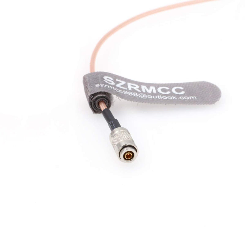 SZRMCC DIN 1.0/2.3 to 0B 5 Pin Male Timecode Input Cable for Ultrasync One Sound Devices 633 (Straight) Straight