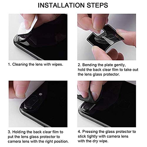 (2PCS for Motorola Moto Z3 Play Back Camera Lens Screen Protector Protective Film, 9H Hardness HD Ultra Thin Camera Shot Soft Film for Motorola Z3 Play