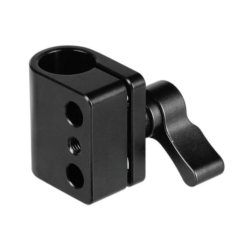 CAMVATE 15mm Rod Clamp Extension Adapter Mount with 1/4"-20 Screws - 2163