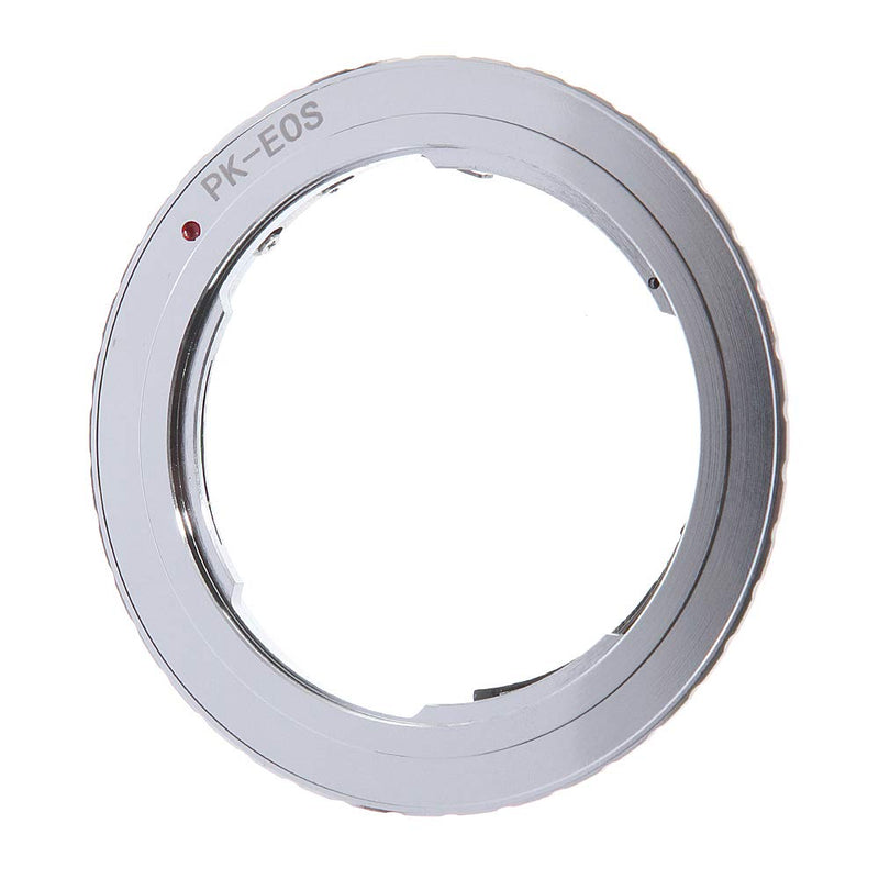FocusFoto 9th Gen AF Confirm Adapter for Pentax K PK Lens to Canon EOS EF EF-S Mount Camera 80D 77D 70D 60D 5D Mark II III 5D2 5D3 7D 6D 3000D 1500D 1300D 1200D 800D 760D 750D 700D 650D 100D