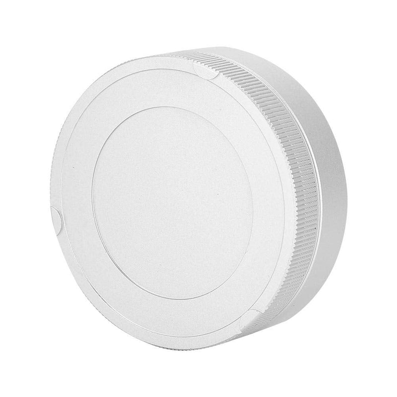 Yoidesu Professional Metal Rear Lens Cap for Leica M Mount Camera Lens (Silver) Silver
