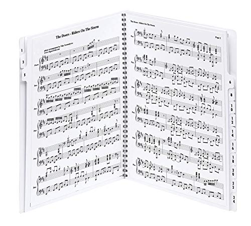 Sheetminder Sheet Music Folder (SMSONGBOOK E)