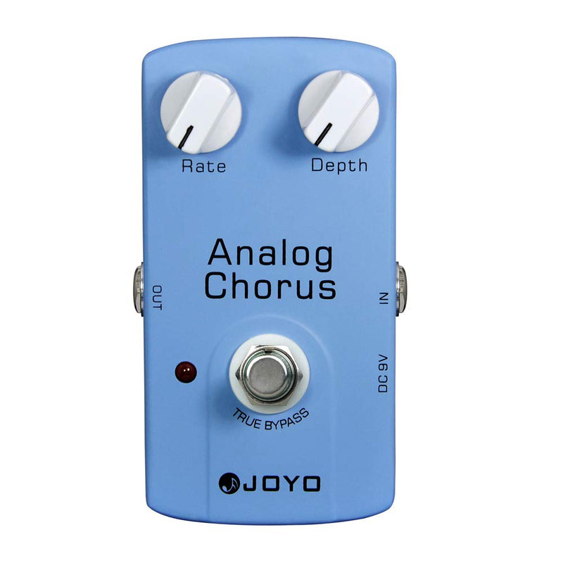 JOYO JF-37 Analog Chorus Effect Guitar Pedal for Electric Guitar Circuit Chorus Tone Mini Chorus Pedal with Classic BBD Chip
