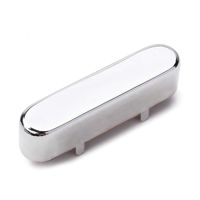 Alnicov Guitar Neck Pickup Cover for TL Tele Telecaster Style Electric Guitar Chrome