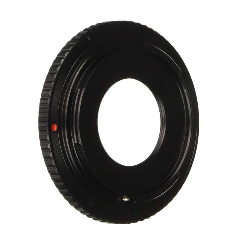 Fotasy 16mm C Mount Lens to Canon EF-M Mount Adapter, C Mount EFM, C Mount EOS M Adapter, fits 16mm Cine Movie C-Mount Lens & Canon EF M Mirrorless Cameras M1 M2 M3 M5 M6 M6 Mark II M10 M50 M100 M200 16mm C EFM