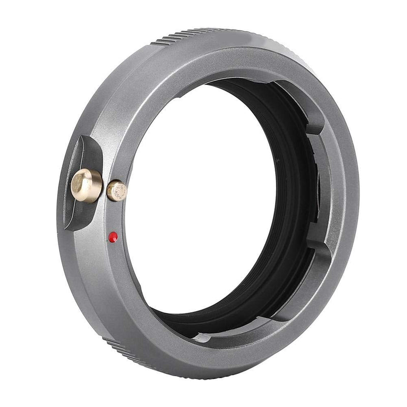 Qiilu Lens Adapter Lens Adapter Ring M-FX Aluminium Magnesium Alloy Adapter Ring Camera Lens Adapter Lens Converter Adapter Ring for Leica M Mount Lens to for FX Mount Camera Body