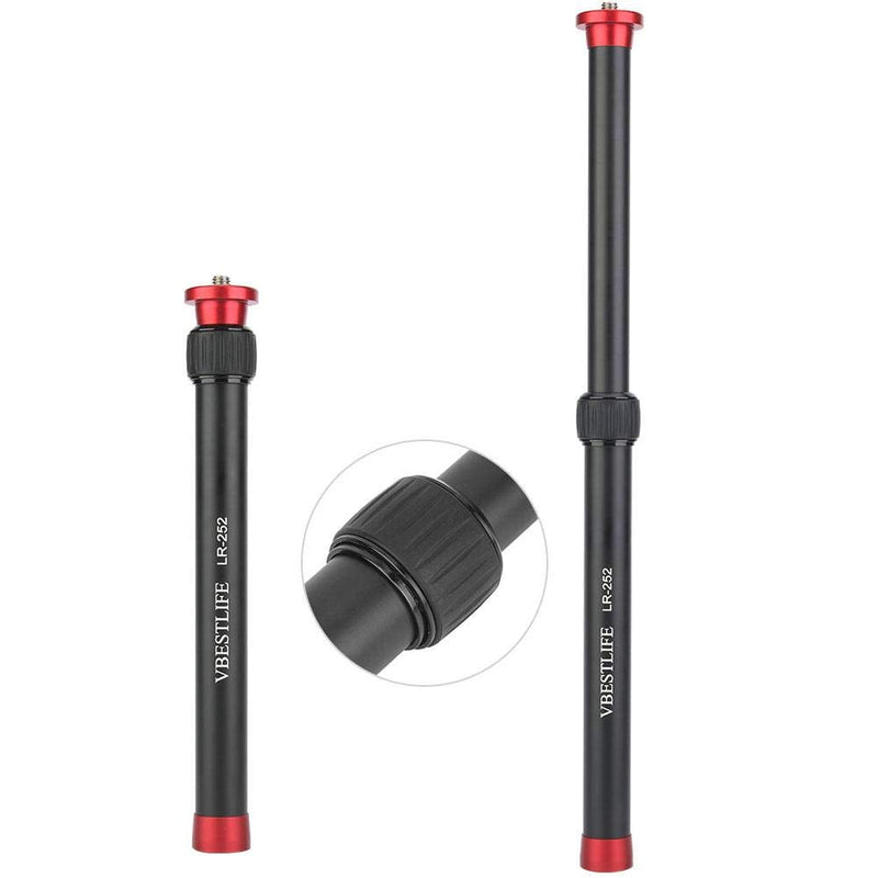 Tripod Extension Tube, Gimbal Extension Pole, Aluminum Alloy Tripod Mount Monopod Extension Rod for Tripod Stabilizer