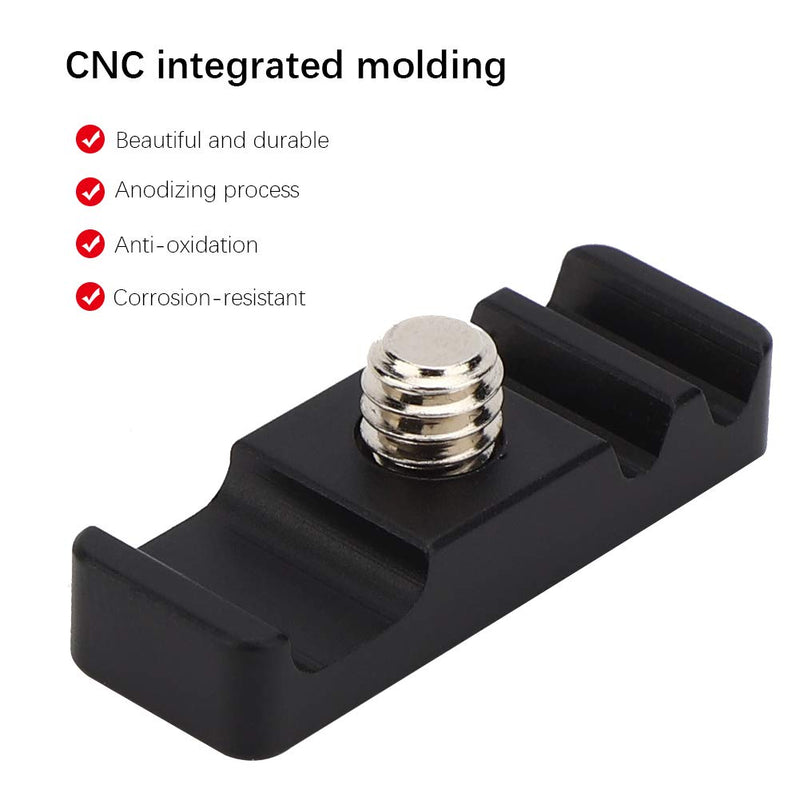 Oumij1 Camera Cage Cable Clamp - Portable Cage Fitting Wire Clip - Accessories Fixed Clip - 1/4 Inch Universal Lightweight Mounting