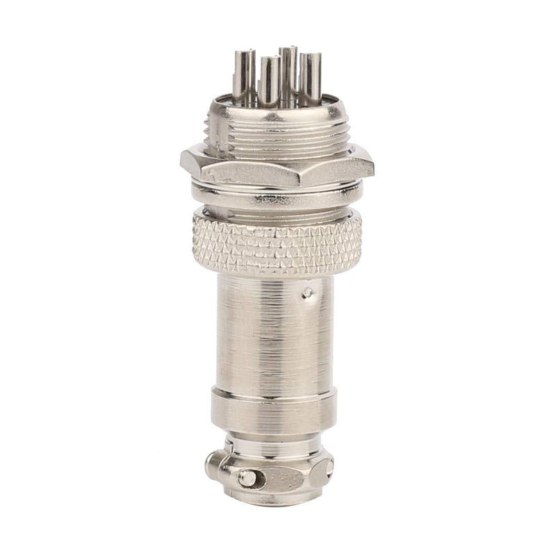 Clyxgs Aviation Plug Connector 4-Pin Male Female Panel Metal Wire Panel Connector 16mm Socket 10PCS 4 Pin