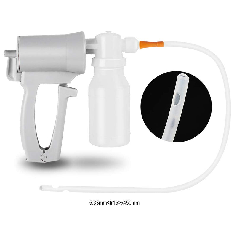 Phlegm Suction Pump Fencia Manual Portable Suction Pump White Hand Help Suction Pump EMS EMT