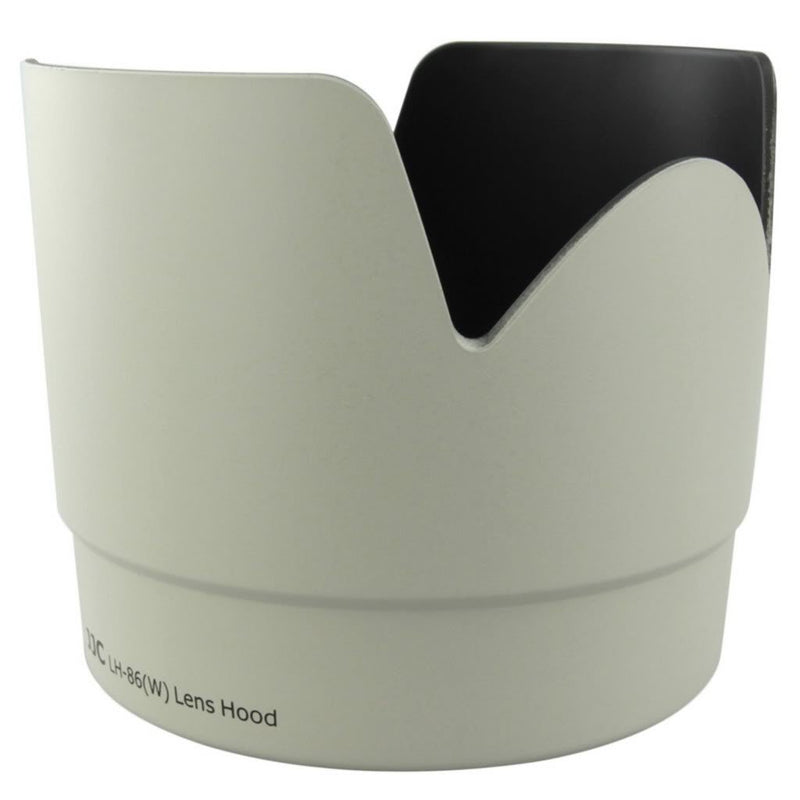 JJC LH-86 Professional Lens Hood Compatible with Canon 70-200mm 2.8 L is USM Lens White, Replaces Canon ET-86