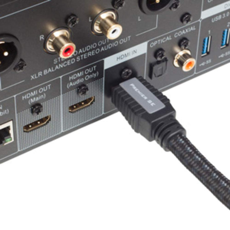 Pangea Audio HD23PC Premier SE HDMI Cable 6% Silver Plate (0.6 Meter) 0.6 Meter