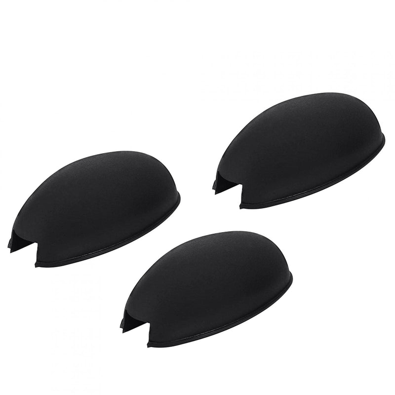 3Pcs/Set Black Rubber Saxophone Palm Key Pads Cushions Musical Instrument Accessories for Soprano Alto Tenor Sax Wind Instruments