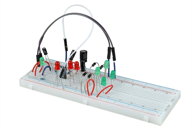 BOJACK 50 Values 1350 Pcs Resistor Kit 0 Ohm-5.6M Ohm with 1% 1/4W Metal Film Resistors Assortment