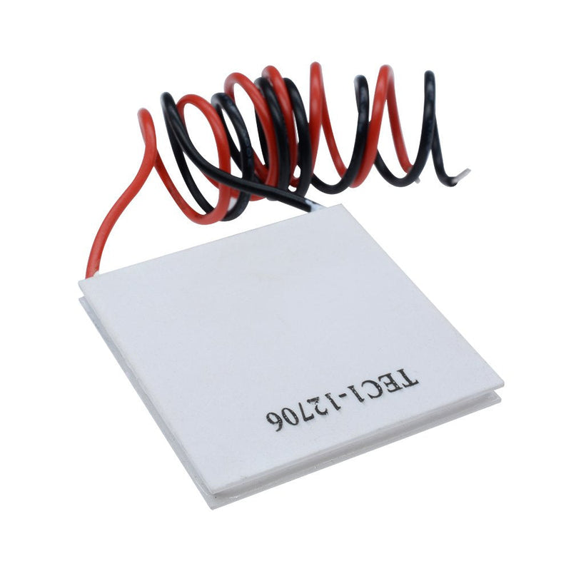 Aideepen TEC1-12706 12V 6A 60W 5pcs Heatsink Thermoelectric Cooler Cooling Peltier Plate Module 40x40MM