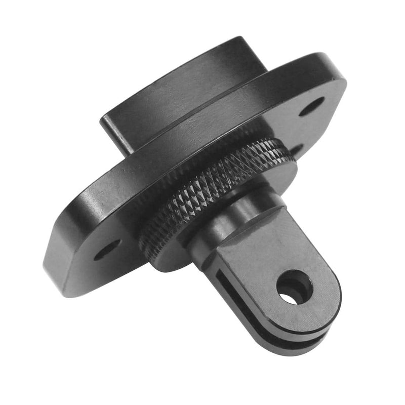 [AUSTRALIA] - FEICHAO Aluminum CNC Quick Release Tripod Mount with 1/4 Adapter Buckle Base Interface Compatible for Hero 8 7 6 5 4 3 and Other Sports Camera (Mount Board + 1/4 Adapter) Mount Board + 1/4 Adapter 
