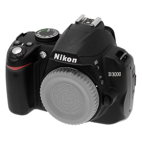 Fotodiox Designer Gray Body Cap Compatible with Nikon F-Mount Cameras