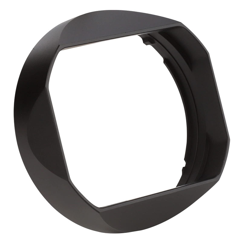 Haoge LH-X18N Bayonet Square Metal Lens Hood for Fujifilm Fuji XF 16-80mm F4 R OIS WR, Fujinon XF16-80mmF4 Lens Shade with Metal Cap