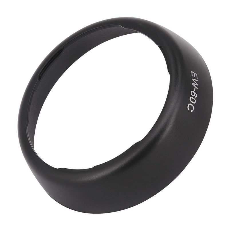 Haoge Bayonet Lens Hood for Canon EF-S 18-55mm f3.5-5.6 is, II and Canon EF 28-80mm f/3.5-5.6 II, II USM, III USM, IV USM, V USM Lens Replaces Canon EW-60C