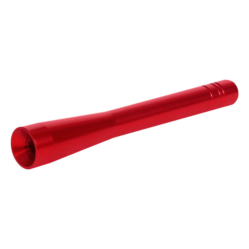 DeepRoar Replacement Antenna for Chevy Colorado 2015-2018, Optimized FM/AM Reception, 4 Inch BA01 (Red) Red