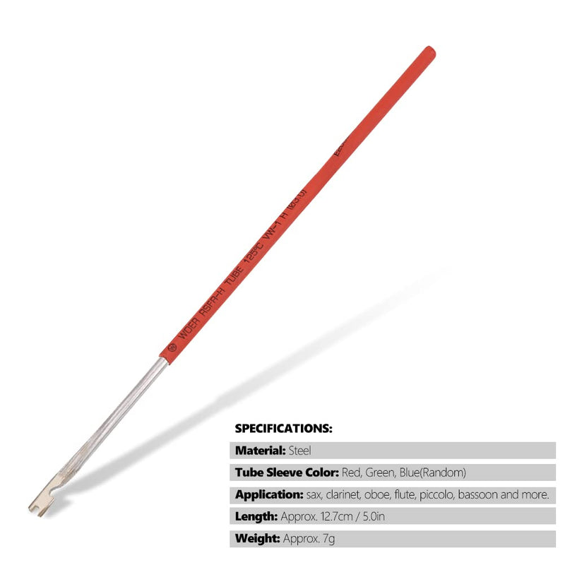 [AUSTRALIA] - Instrument Spring Hook, Woodwind Instrument Repair Tool Steel Spring Hook for Sax, Clarinet, Oboe, Flute 