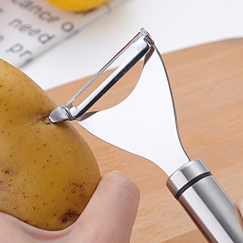 MEKBOK Vegetable Fruit Peeler - Ultra Sharp Stainless Steel Peeler for Potato Apple Carrot and Veggies