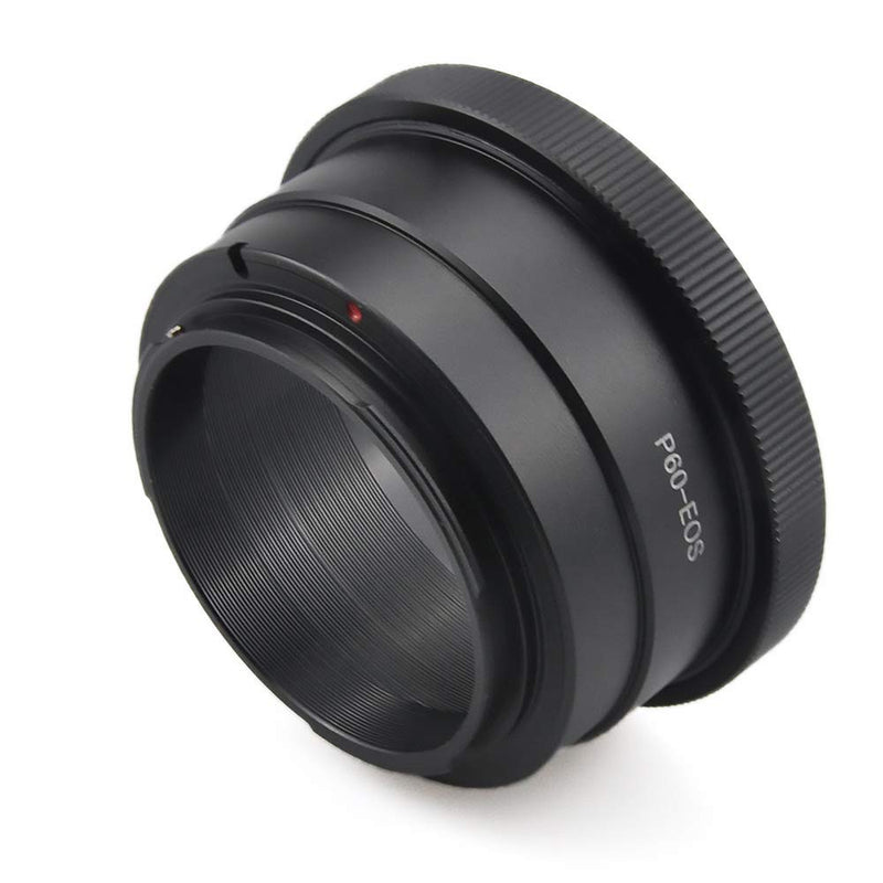 Compatible with for Pentacon 6 (Kiev 60) SLR Lens to for Canon EOS (EF, EF-S) Mount SLR Camera Body,P60 to EOS Lens Adapter P60 to EOS Lens adapter