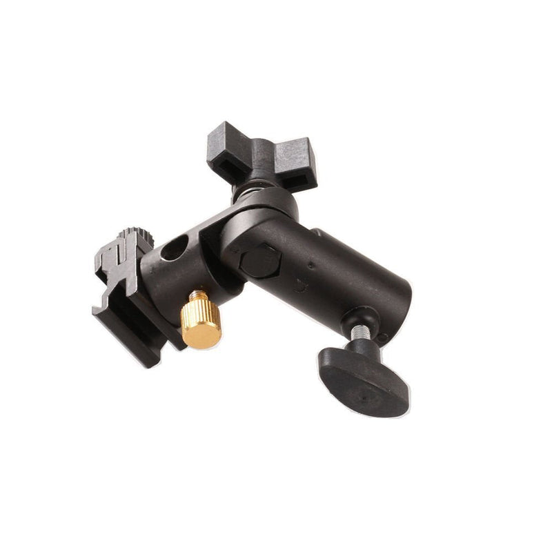 Fotga 2 Pack Camera Flash Speedlite Mount Swivel Light Stand Bracket with Umbrella Reflector Holder for Camera DSLR Nikon Pentax Olympus DSLR Flashes Studio Light LED Light
